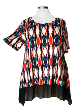 UniMultiColormix Zipfelshirt Longshirt Style4 (09839)