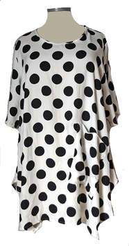 Summerline Two Longshirt in Zauber-A-Linie "Große Punkte" (00004)