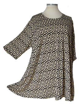 Edel & Elegant Longshirt in Zauber-A-Linie No9-2 (00100)