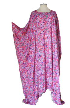 MD-ULSM Langes Sommer Flower Kleid (09098)
