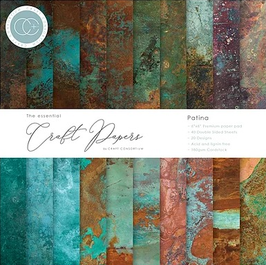 Craft Consortium Paper Pad - Patina 6x6"