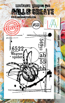 Aall and Create Stamp Set - Weaver Spider #551