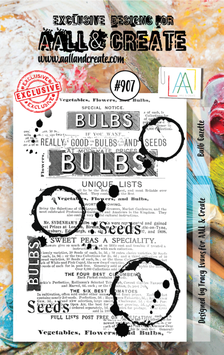 Aall and Create Stamp Set - Bulb Gazette #907