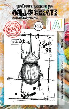 Aall and Create Stamp Set - Stink Bug #550