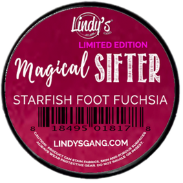 Lindy's Stamp Gang Magical Sifters - Starfish Foot Fuchsia