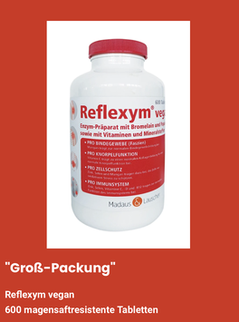 Reflexym vegan Enzympräparat Gross-Packung 600 Stk.