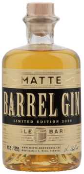 Matte Barrel Gin