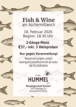 Gutschein Fish & Wine am Aschermittwoch
