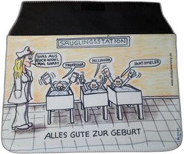 Frontlasche Alles Gute zur Geburt (klein)