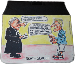 Frontlasche Skatglaube (klein)