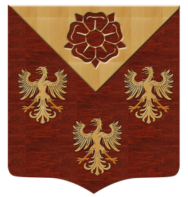 Blason grand modèle famille couroux wloszcynski