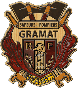 blason sapeurs pompiers grmat