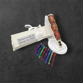 Epoxi Rosé mit Holz