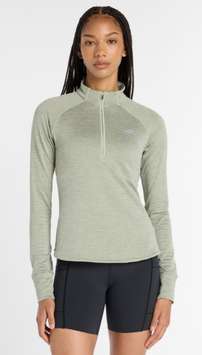 New Balance Athletics Heat Grid Half Zip Ws