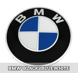 BBS SYMBOLSCHEIBEN BMW SCHWARZ BLAU WEISS 70.6mm TypB