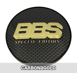 BBS SYMBOLSCHEIBEN CARBON GOLD SPECIAL EDITION 70.6mm TypC