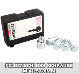 BBS FELGENSCHLOSS SCHRAUBE M14x1.5