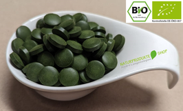 Bio Chlorella Tablette / Tabs 500 mg in Rohkost Premium Qualität