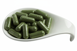 Bio Green Mix Kapseln aus je 25% Bio Moringa, Bio Chlorella, Bio Spirulina, Bio Gerstengras - 500 mg Tabletten -