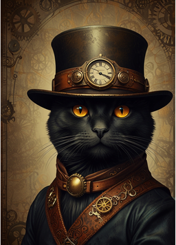C-28 Steampunk Cat