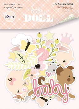 PSB-37 Die cut Baby doll