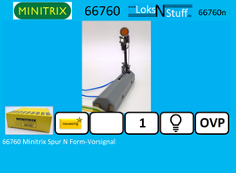 66760 Minitrix Spur N Form-Vorsignal
