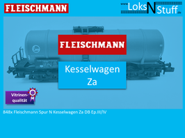848x Fleischmann Spur N Kesselwagen Za DB Ep.III/IV