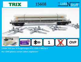 15608 TRIX Spur N Rungenwagen 472 3 099-1 SBB Ep.V