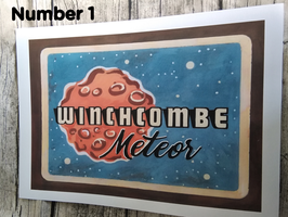 Winchcombe Meteor A3 Print