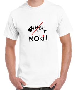 Tee shirt pêcheur No Kill – Respect du poisson  TSEX017