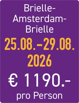 Tour von Brielle über Amsterdam nach Brielle