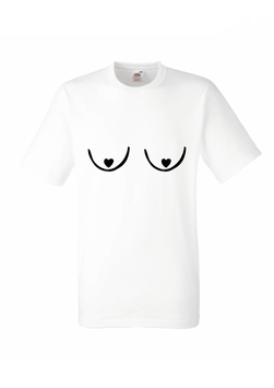 "Fuck it It's just tits" Shirt WIT