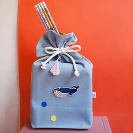 ReUse Bag SKY BLUE | MUSTARD