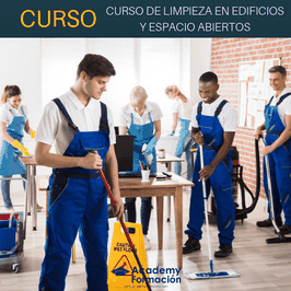 OFERTA! Curso Online de Limpieza en Edificios y Espacios Abiertos + Curso Gratis de Limpieza del Mobiliario Interior (Titulaciones Certificadas)