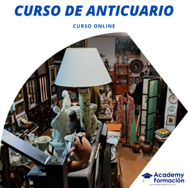 OFERTA! CURSO ONLINE DE ANTICUARIO PROFESIONAL (TITULACIÓN CERTIFICADA)
