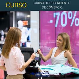 OFERTA! Curso Online de Dependiente de Comercio + Titulación Certificada