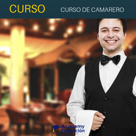 OFERTA! Curso Online de Camarero + Titulación Certificada