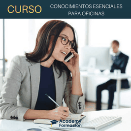 OFERTA! Curso Online de Conocimientos Esenciales para Oficinas + Titulación Certificada