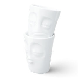Becher Set 350ml fiftyeight - küssend & verpennt NEU