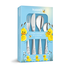 Kinderbesteck Kuppels 4-tlg. Duck