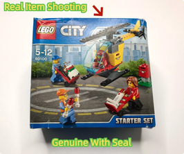 Lego 60100 New Sealed City Airport Starter Set 81 Pieces Retired Product  乐高 60100 城市系列：机场入门套装 — 全新未拆封，共81颗粒，已绝版