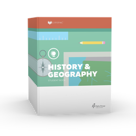 LIFEPAC® 3rd Grade History & Geography 10-Unit Set   LIFEPAC®3年级历史和地理学生本10单元组合