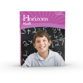 美国阿尔法欧米伽出版社 视野／地平线 五年级数学套装 在家上学教材 USA AOP HORIZONS 5TH GRADE MATH SET Homeschooling