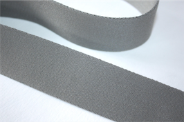RESTe ab 1,25m Gurtband glatte Struktur Taschenband 40 mm grau - € 3,60/m