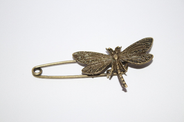Sicherheitsnadel LIBELLE altmessing Libelle