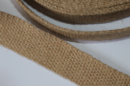 AUSVERKAUFT REST 2,50 m Gurtband Jute 30 mm natur Juteband Jute Jutegurt - € 1,80/m