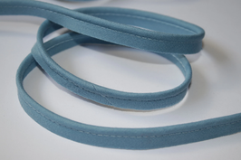 Paspelband taubenblau jeansblau blau  12 mm Biesenband Paspel Biese