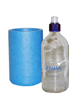 Set Original EMMA® Glasflasche L - 0,5 lt.