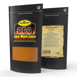 Curry-Wurst-Sauce Gewürzzubereitung 125g Herrmann Gewürze 6022