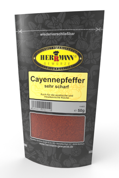 Cayennepfeffer 50g Herrmann Gewürze 1140